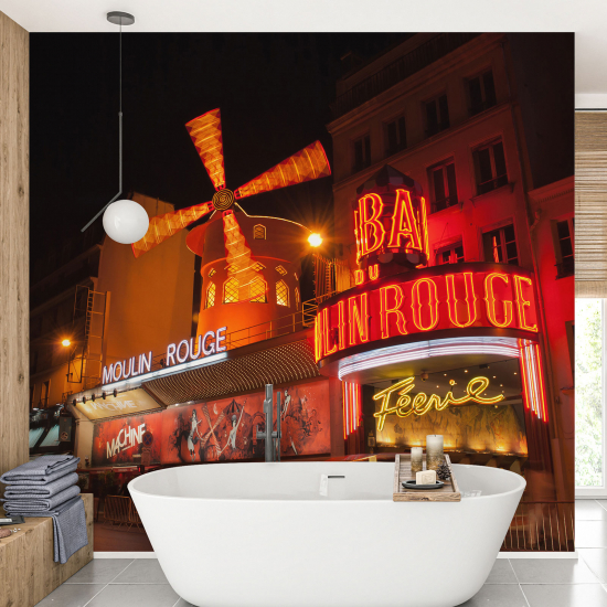 Carta da parati panoramica - Moulin Rouge