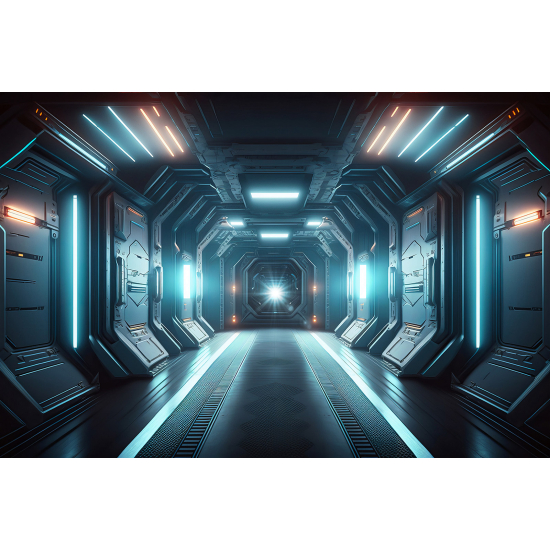 Carta da parati panoramica - Nave Interna