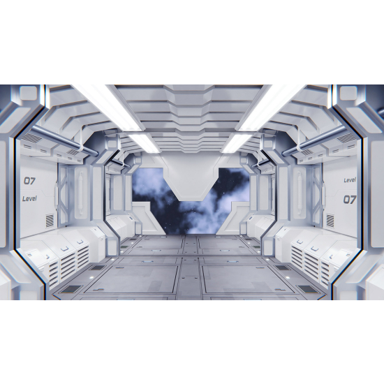 Carta da parati panoramica - Nave Interna