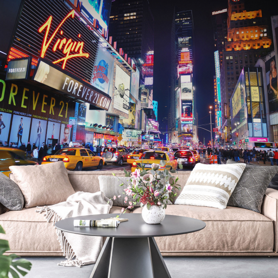 Carta da parati panoramica - New York Times Square