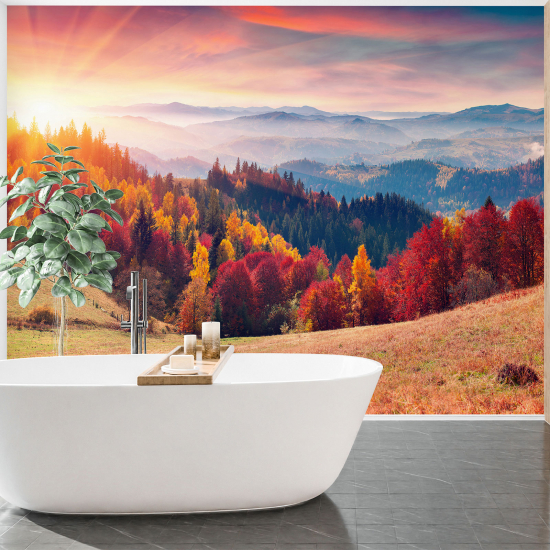 Carta da parati panoramica - Paesaggio Autunno
