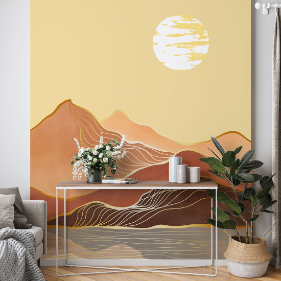 Carta da parati panoramica - Paesaggio Boho