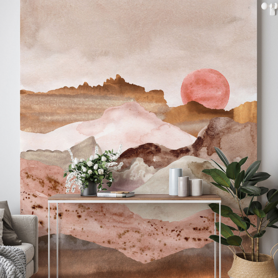 Carta da parati panoramica - Paesaggio Boho