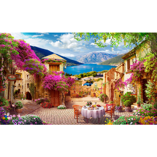 Carta da parati panoramica - Paesaggio di Como