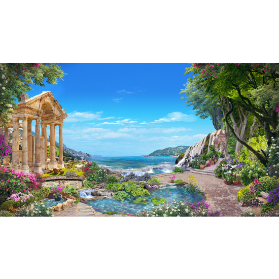 Carta da parati panoramica - Paesaggio Grecia