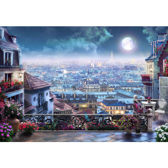Carta da parati panoramica - Panorama di Parigi