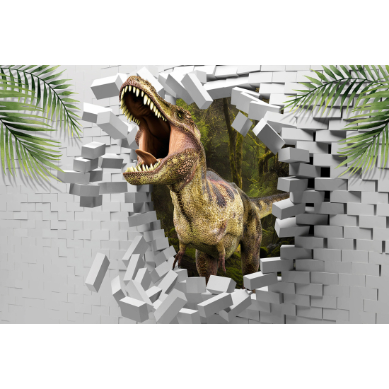 Carta da parati panoramica per bambini - Dinosauro 3