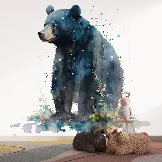 Carta da parati panoramica per bambini - Orso