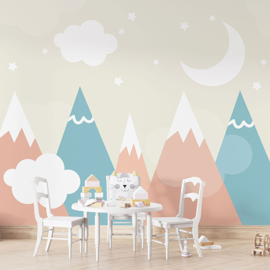 Carta da parati panoramica per bambini - Paesaggio