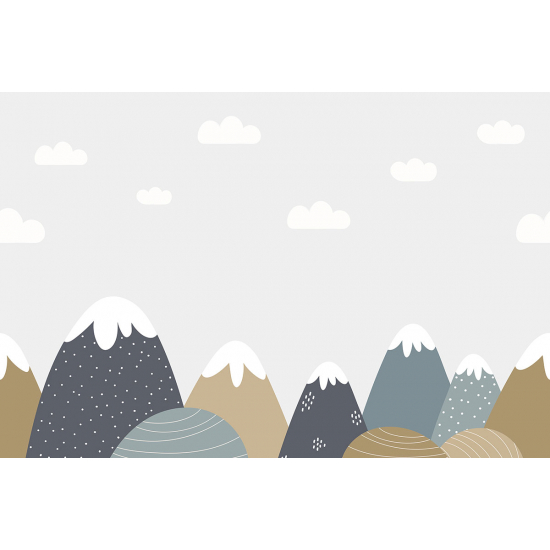 Carta da parati panoramica per bambini - Paesaggio
