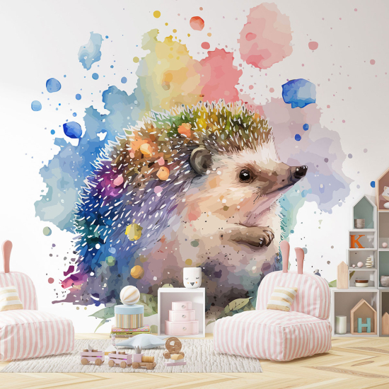 Carta da parati panoramica per bambini - Riccio
