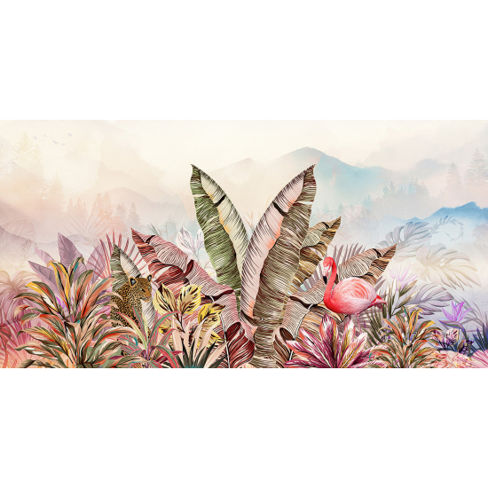 Carta da parati panoramica - Piante tropicali
