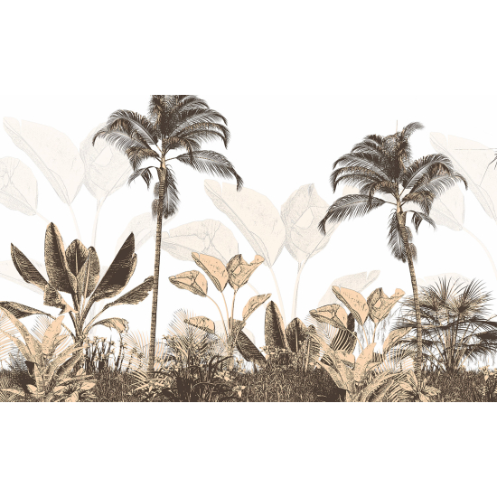 Carta da parati panoramica - Piante Tropicali