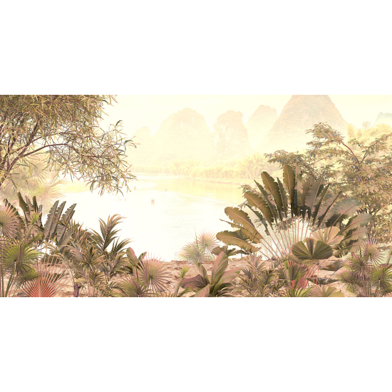 Carta da parati panoramica - Piante Tropicali