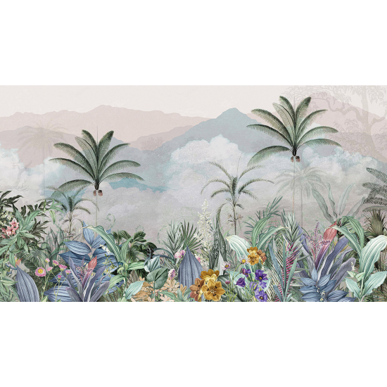 Carta da parati panoramica - Piante Tropicali