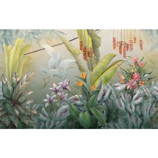 Carta da parati panoramica - Piante Tropicali