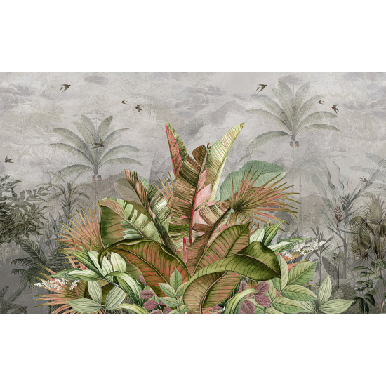 Carta da parati panoramica - Piante Tropicali