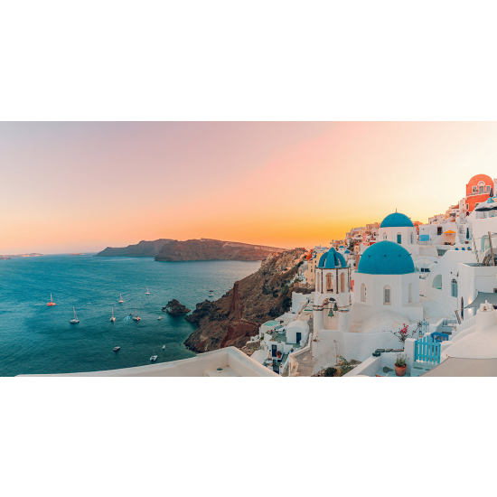 Carta da parati panoramica - Santorini Grecia