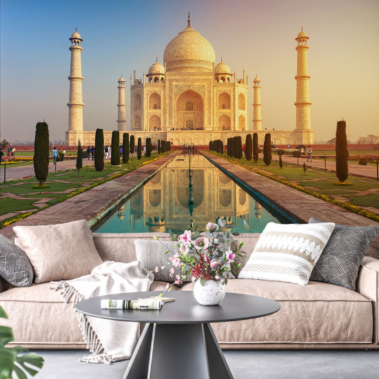 Carta da parati panoramica - Taj Mahal India