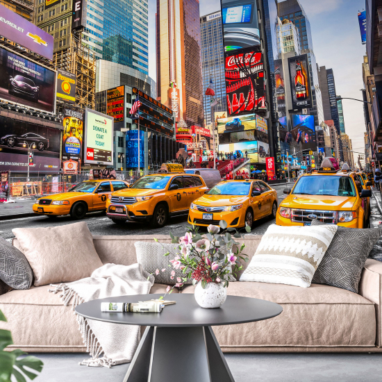 Carta da parati panoramica - Taxi di New York