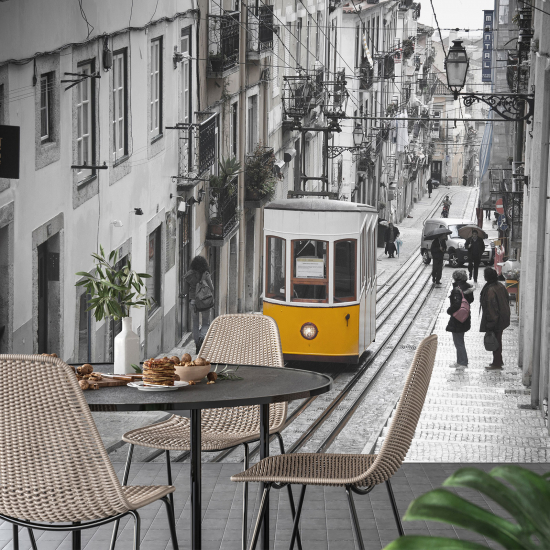 Carta da parati panoramica - Tram Lisbona