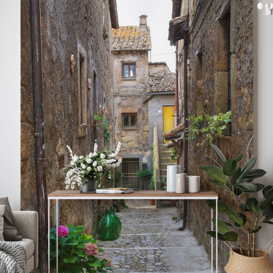Carta da parati panoramica - Vicolo del Villaggio