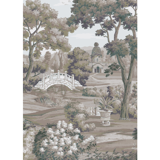Carta da parati panoramica - Villaggio