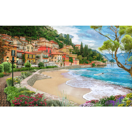 Carta da parati panoramica - Villaggio balneare