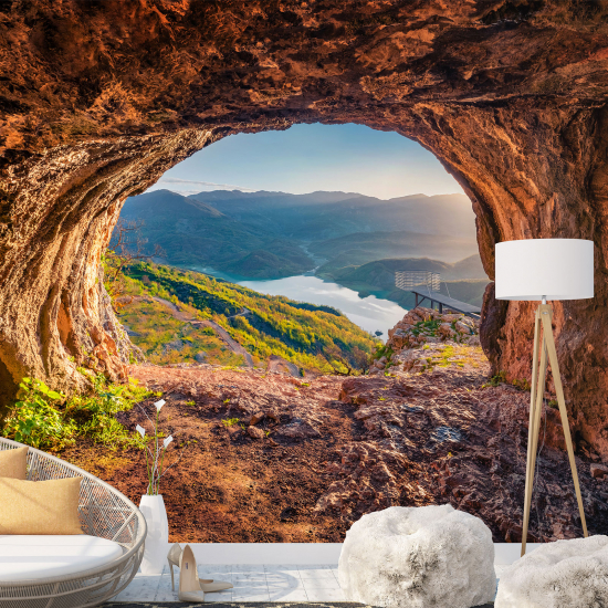 Carta da parati panoramica - Vista della grotta Bovilla