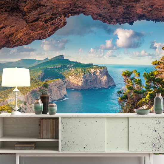 Carta da parati panoramica - Vista di Capo Caccia