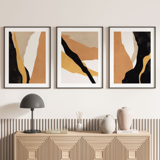 Confezione di 3 poster trittici - Astratto