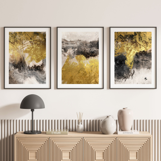 Confezione di 3 poster trittici - Astratto