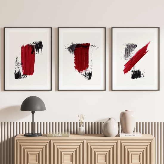 Confezione di 3 poster trittici - Astratto