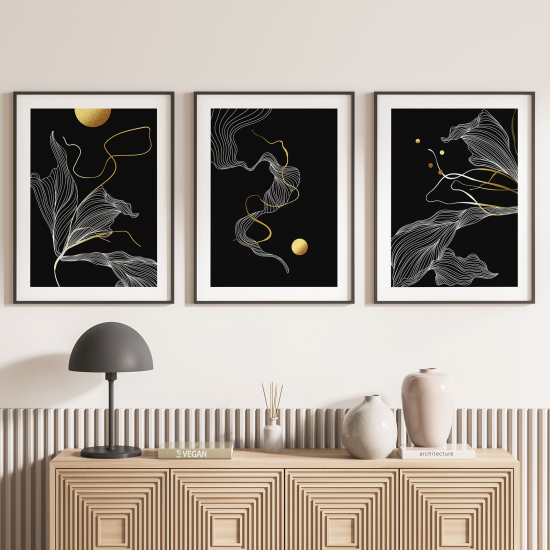 Confezione di 3 poster trittici - Boho