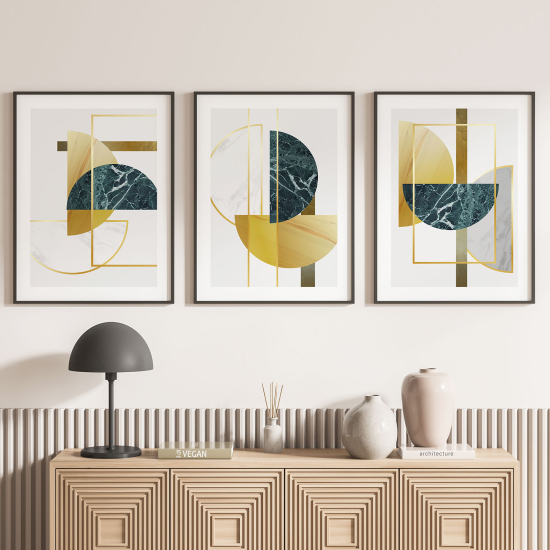 Confezione di 3 poster trittici - Design
