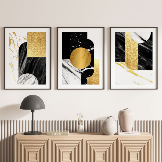 Confezione di 3 poster trittici - Design