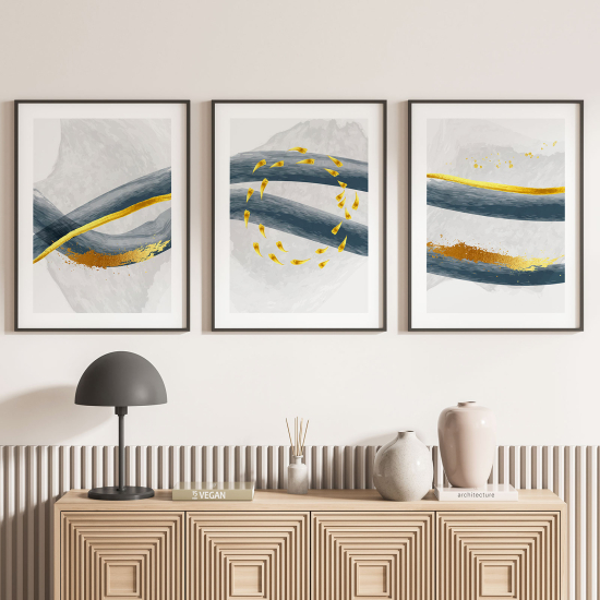 Confezione di 3 poster trittici - Design