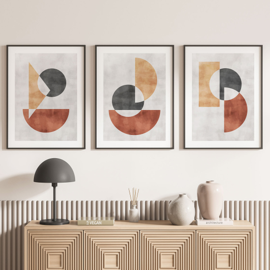 Confezione di 3 poster trittici - Design