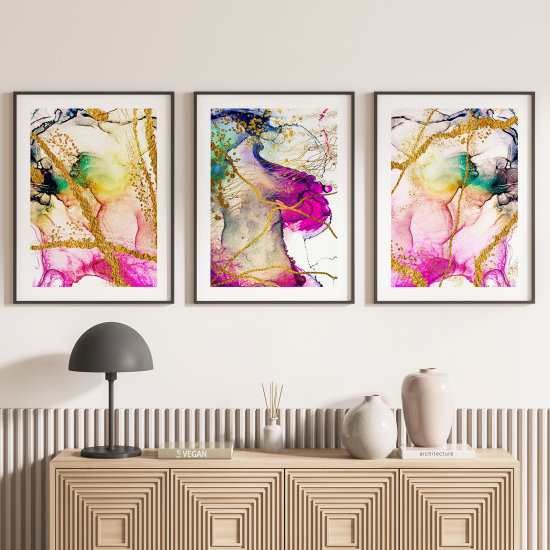 Confezione di 3 poster trittici - Design