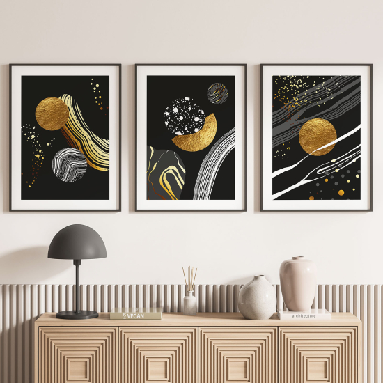 Confezione di 3 poster trittici - Design
