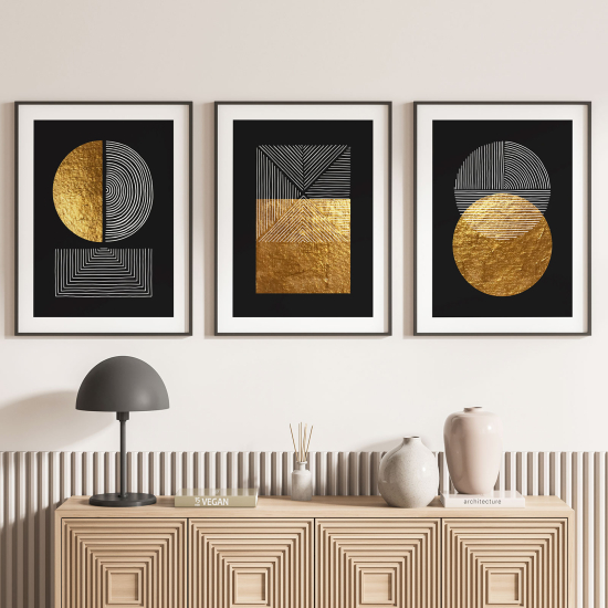 Confezione di 3 poster trittici - Design