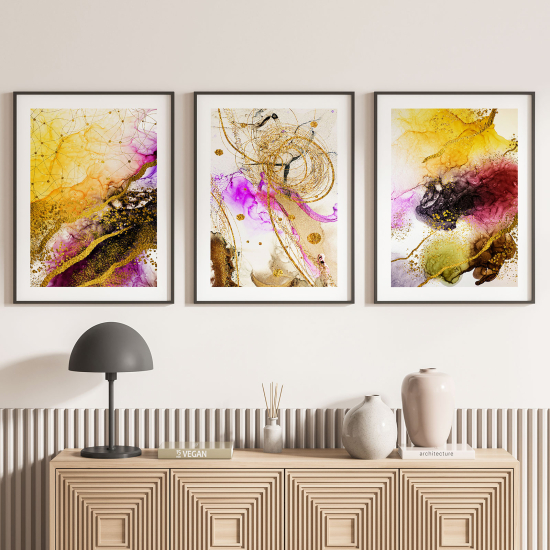 Confezione di 3 poster trittici - Design