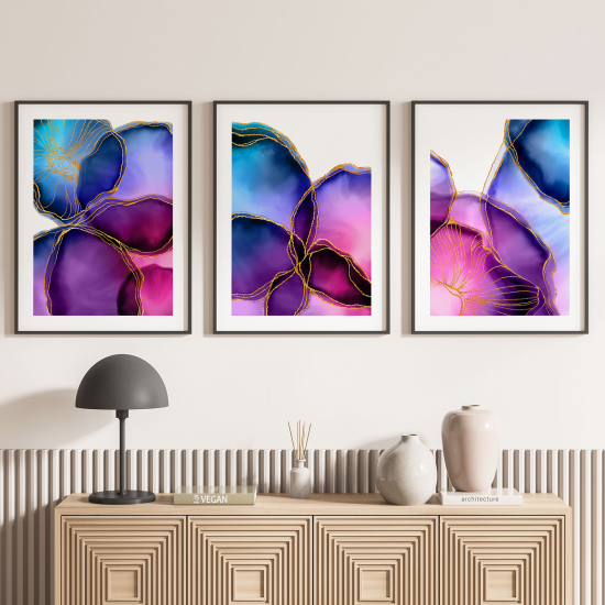 Confezione di 3 poster trittici - Design