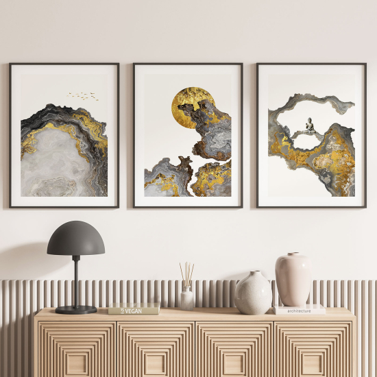 Confezione di 3 poster trittici - Design