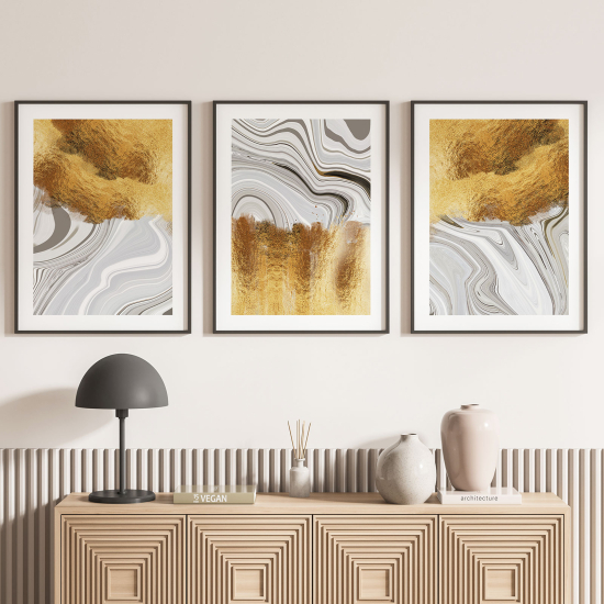 Confezione di 3 poster trittici - Design