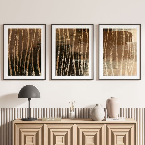 Confezione di 3 poster trittici - Design
