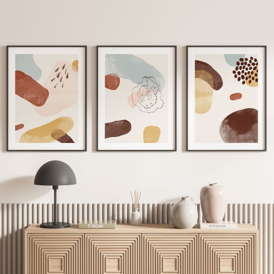 Confezione di 3 poster trittici - Design