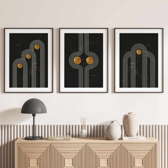 Confezione di 3 poster trittici - Design