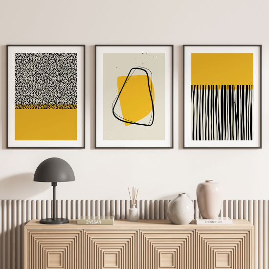 Confezione di 3 poster trittici - Design