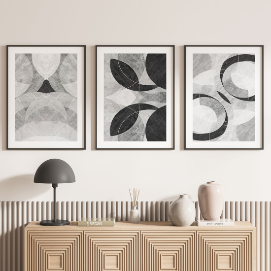 Confezione di 3 poster trittici - Design